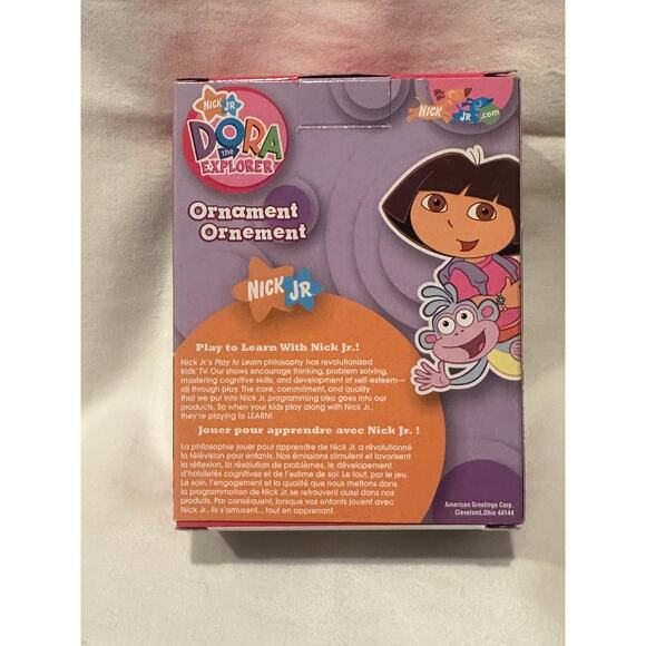 Vintage Dora Boots the Monkey, Candy Can Ornament, 2004, New in Box Christmas - Picture 5 of 5